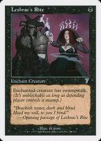 Rito de Leshrac — Seventh Edition 144