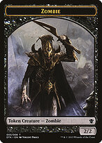 Zombie — Dragons of Tarkir Tokens 3