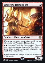 Foguista Vingativa — Phyrexia: All Will Be One Promos 154s