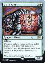B-I-N-G-O — The List (Unfinity Foil Edition) 34
