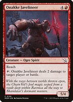 Zagaieiro Onakke — March of the Machine 156