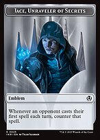 Jace, Unraveler of Secrets Emblem — Innistrad Remastered Tokens 25