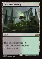 Templo da Enfermidade — Tarkir: Dragonstorm Commander 403