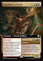 Lorehold Archivist // Restore Relic — Secrets of Strixhaven Commander 97