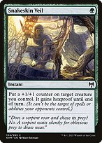Véu de Pele de Serpente — Kaldheim 194