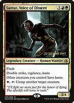 Samut, Voz da Dissensão — Amonkhet Promos 205s