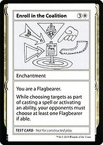 Enroll in the Coalition — Mystery Booster Playtest Cards 2021 4