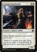 Forjador de Espada Veterano — Duel Decks: Elspeth vs. Kiora 28