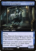 Investigador Etéreo — Crimson Vow Commander 50