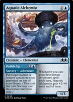 Alquimista Aquático // Borbulhar — Wilds of Eldraine 40