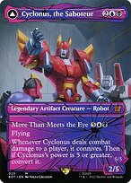 Cyclonus, the Saboteur // Cyclonus, Cybertronian Fighter — Transformers 23