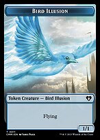 Bird Illusion — Commander Masters Tokens 11