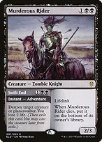 Ginete Homicida // Fim Célere — Throne of Eldraine 97