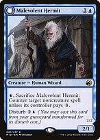 Eremita Malevolente // Geist Benevolente — Innistrad: Midnight Hunt 61