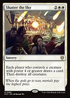 Estilhaçar o Céu — Lorwyn Eclipsed Commander 66