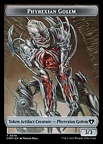 Phyrexian Golem — Commander Masters Tokens 76