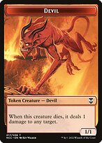 Devil — New Capenna Commander Tokens 17