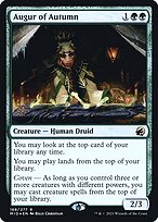 Áugure do Outono — Innistrad: Midnight Hunt Promos 168s