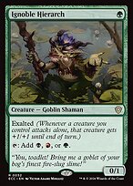 Hierarca Ignóbil — Lorwyn Eclipsed Commander 52