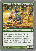 Keeper of the Sacred Word — Unhinged 101