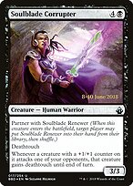 Soulblade Corrupter — Battlebond Promos 17s