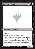 Shedding Snake — Unknown Event CB05