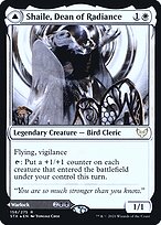 Shaile, Decana da Radiância // Embrose, Decano da Sombra — Strixhaven: School of Mages Promos 158s