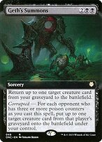 Invocações de Geth — Phyrexia: All Will Be One Commander 49