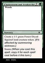 Chatterstorm and Awaken the Woods — Unknown Event RG01a
