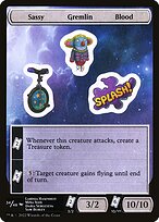 Sassy Gremlin Blood — Unfinity Sticker Sheets 34