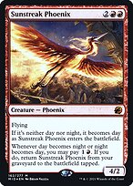 Fênix Flecha-de-sol — Innistrad: Midnight Hunt Promos 162s