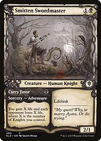 Mestre Espadachim Apaixonado // Conquistar as Graças — Throne of Eldraine 290