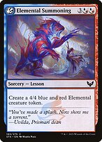 Invocação Elemental — Strixhaven: School of Mages 183