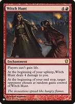Witch Hunt — The List C13-133