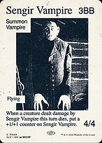 Vampiro de Sengir — The Zeta Set 49