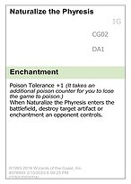 Naturalize the Phyresis — Unknown Event CG02a