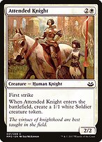 Cavaleiro Acompanhado — Modern Masters 2017 1