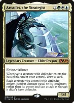 Arcades, o Estrategista — Core Set 2019 Promos 212s