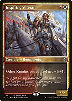 Veterano Inspirador — Throne of Eldraine 397