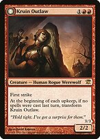 Bandido de Kruin // Terror do Passo de Kruin — Innistrad 152