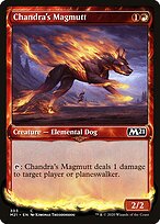 Cão de Magma de Chandra — Core Set 2021 303