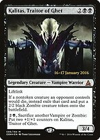 Kalitas, Traidor de Ghet — Oath of the Gatewatch Promos 86s