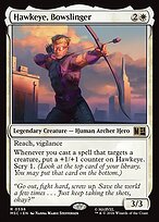 Hawkeye, Bowslinger — Marvel Super Heroes Commander 596