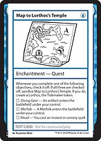 Map to Lorthos's Temple — Mystery Booster 2 531