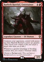 Baeloth Barrityl, Artista