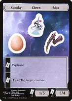 Spooky Clown Mox — Unfinity Sticker Sheets 10