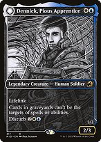 Dennick, Aprendiz Pio // Dennick, Aparição Pia — Innistrad: Midnight Hunt 317