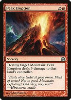 Erupção do Pico — Theros 132