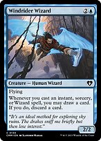 Mago Ginete do Vento — Commander Masters 134