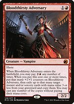 Adversária Sanguinária — Innistrad: Midnight Hunt 129